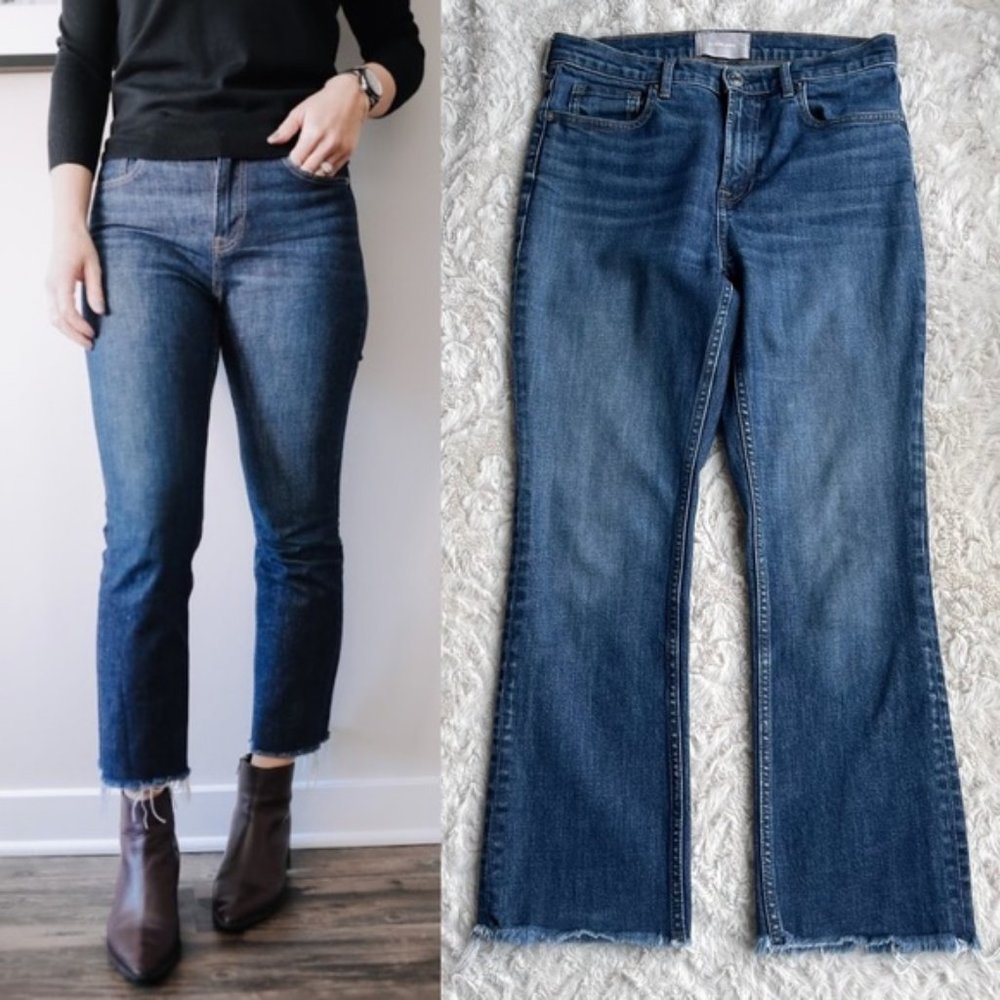 Everlane kick crop jeans vintage medium blue 29